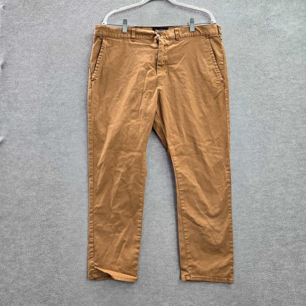 Pacsun Women Pants 36 Brown Skinny Cropped High Rise Inseam 25"